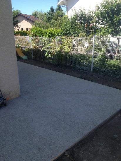 Pose de béton désactivé Saint-Quentin-sur-Isère