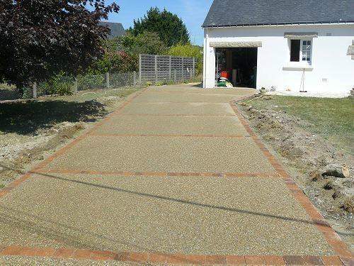 Revêtement de sol extérieur en béton Saint-Quentin-sur-Isère