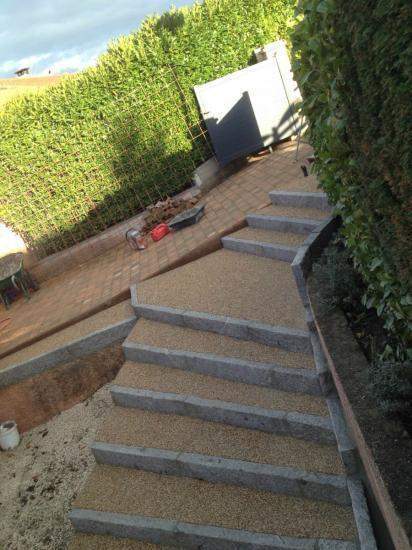 Escalier en béton désactivé Saint-Quentin-sur-Isère