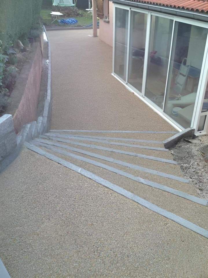 Pose de béton désactivé Saint-Quentin-sur-Isère