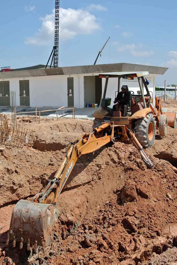 Préparation de terrain Saint-Quentin-sur-Isère