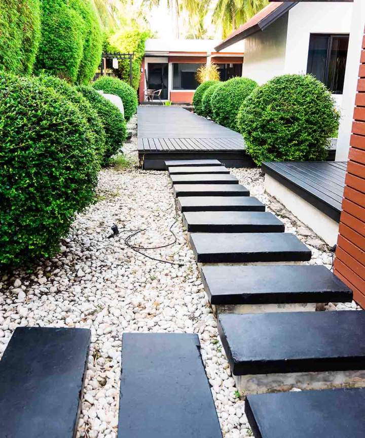 Aménagement de cour Saint-Quentin-sur-Isère